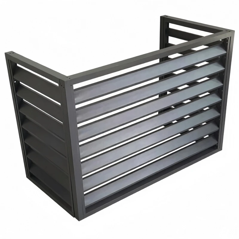 Assembled Louver Railing